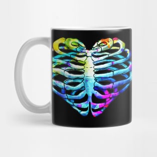 Rib Cage Floral 3 Mug